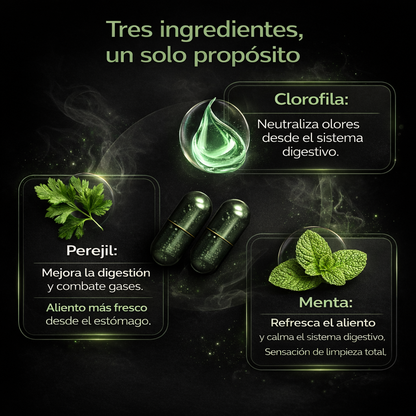 Froz® | Cápsula natural que elimina el mal aliento y mal olor corporal